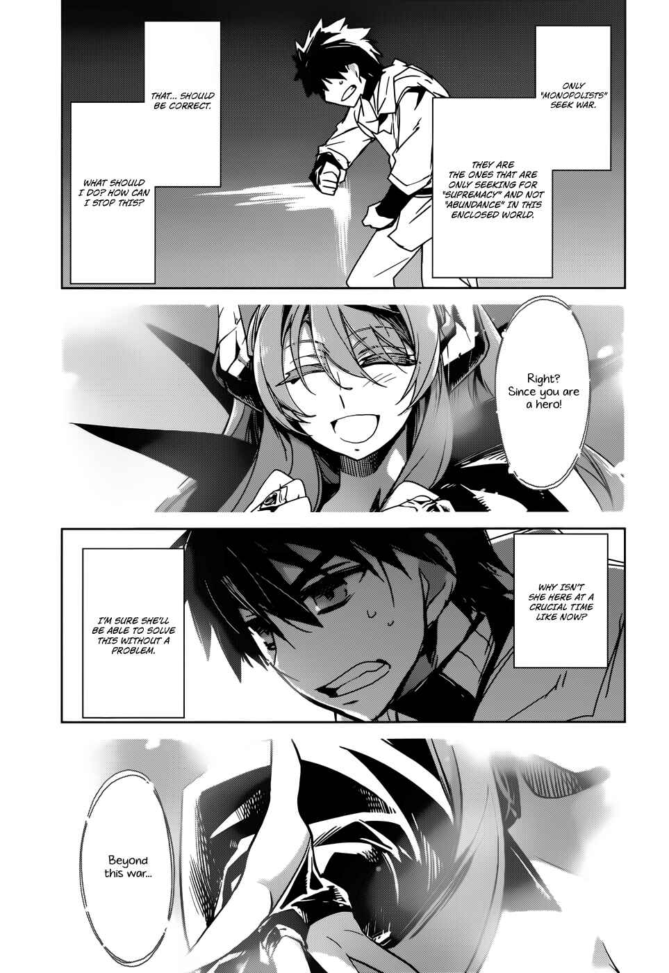 MAOYU : Archenemy and Hero “Become mine, Hero” “I refuse!” Chapter 17 - Page 50