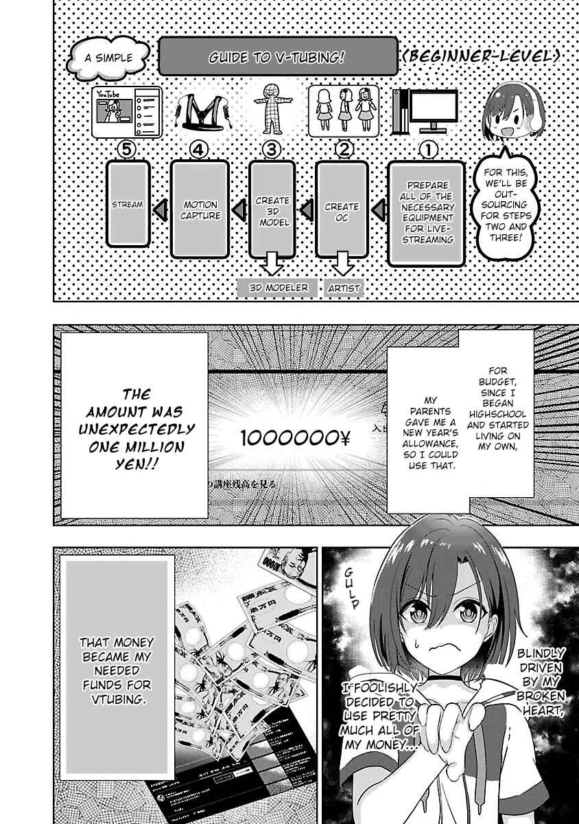 Shitsurenshita node Vtuber Hajimetara Toshiue no Onee-san ni Motemashita Chapter 1 - Page 7