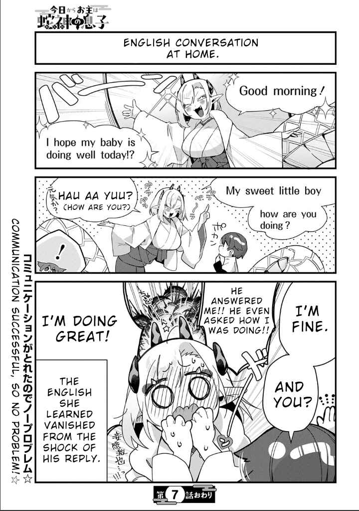 Kyou kara Onushi wa Warawa no Musuko Chapter 7 - Page 10