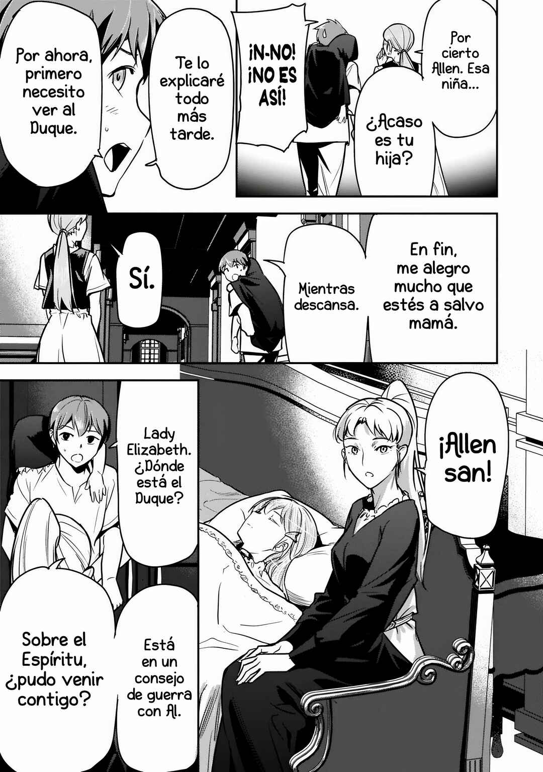 Chounin A wa Akuyaku Reijou o Doushitemo Sukuitai: Dobu to Sora to Koori no Himegimi Chapter 42.1 - Page 8