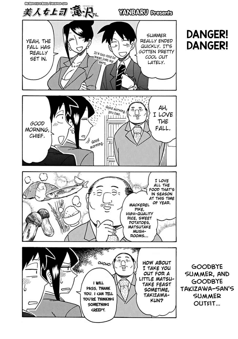 Bijin Onna Joushi Takizawa-san Chapter 29 - Page 1
