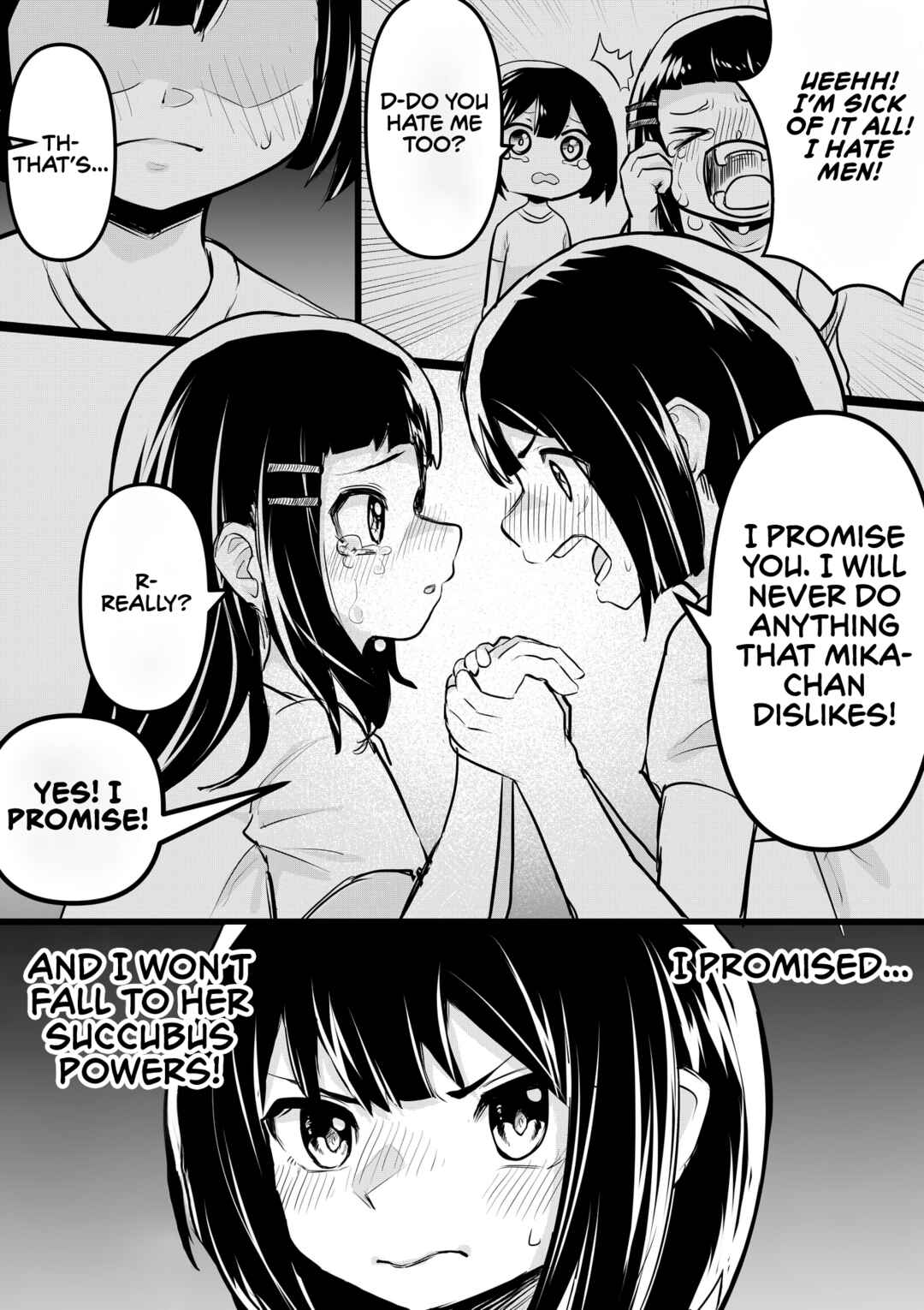 Otokogirai no Onnanoko ga Saikyou no Succubus ni Naru Made Chapter 6 - Page 3