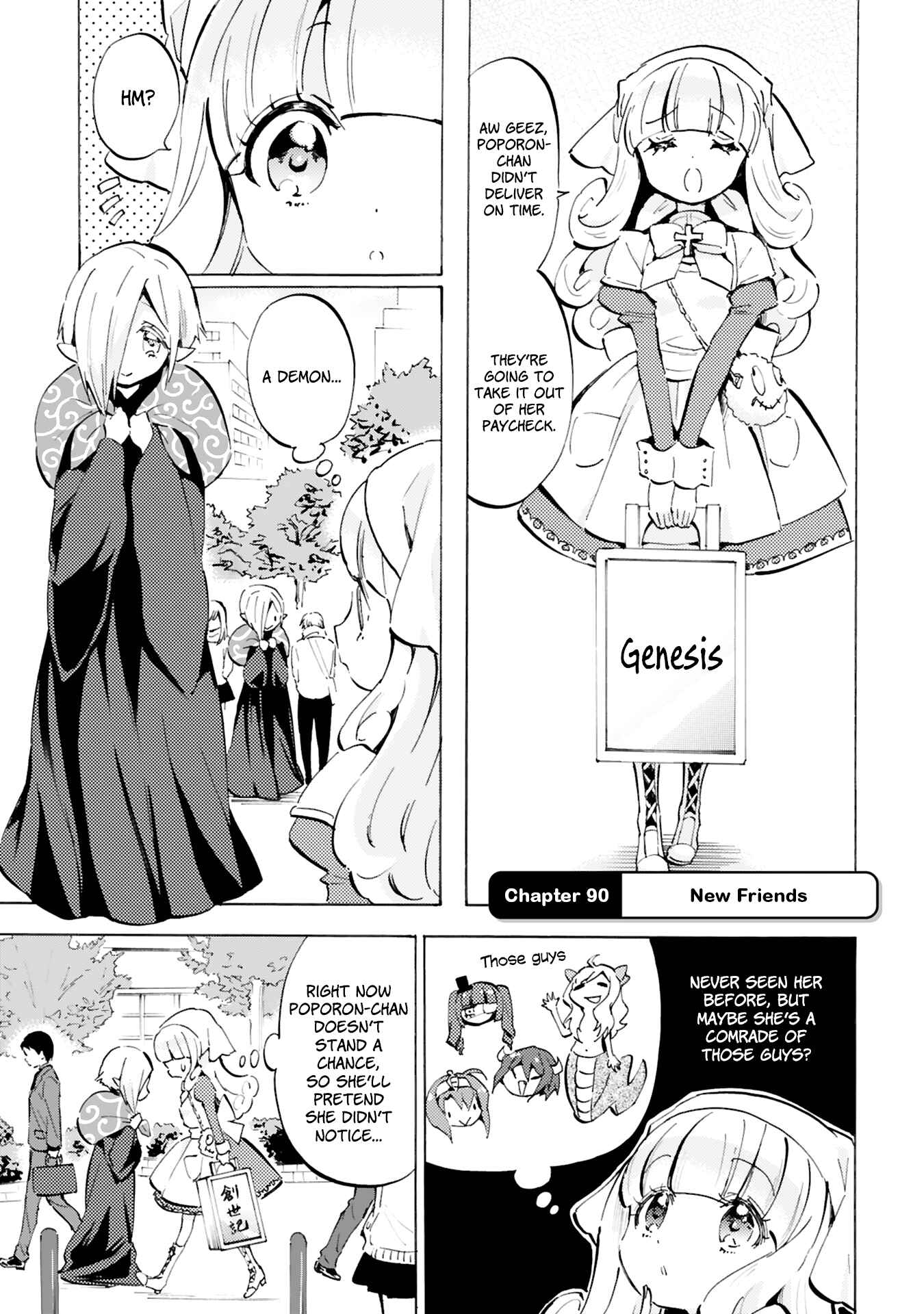 Jashin-chan Dropkick Chapter 90 - Page 1