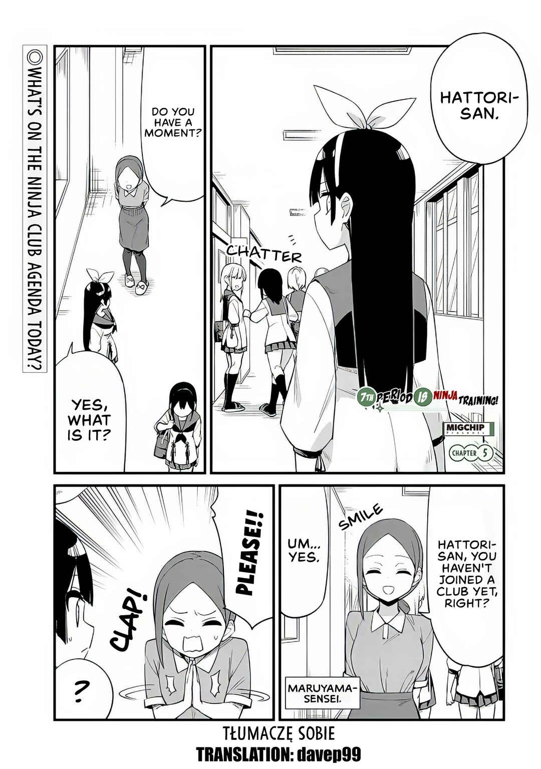 Shichi Genme wa Ninja Shugyou Desu! Chapter 5 - Page 1