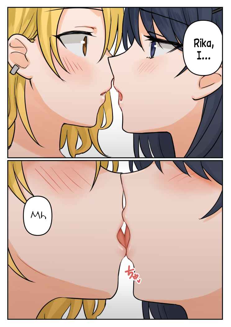 1 RT de nakawarui nonke joshi tachi ga 1 byou kiss suru Chapter 27 - Page 19
