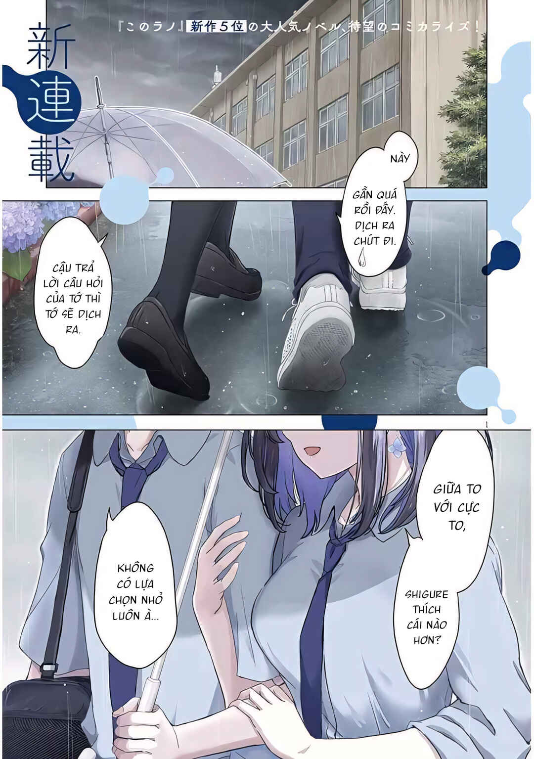 Amamori Junna wa Shitsudo ga Takai Chapter 1 - Page 2