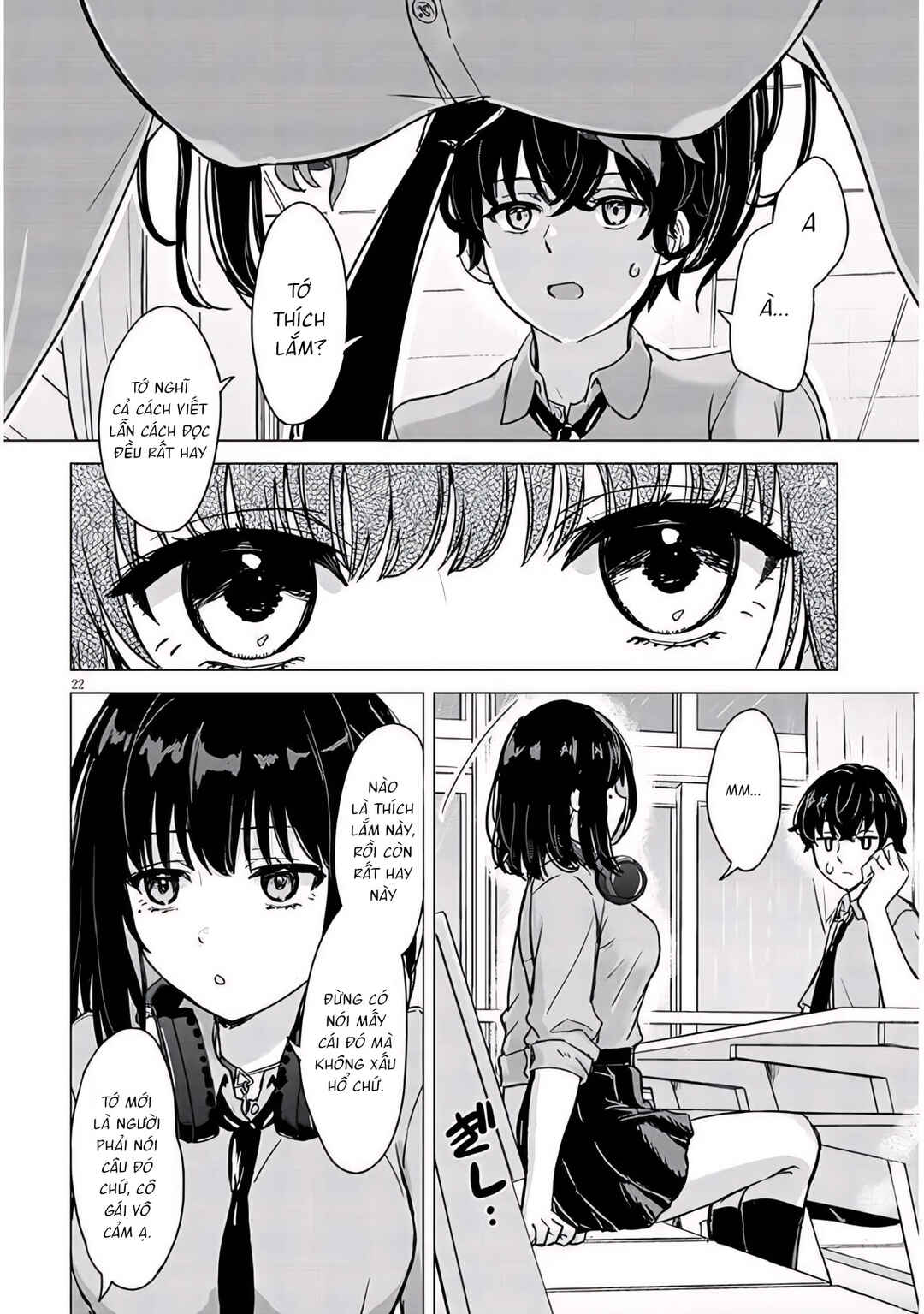 Amamori Junna wa Shitsudo ga Takai Chapter 1 - Page 22