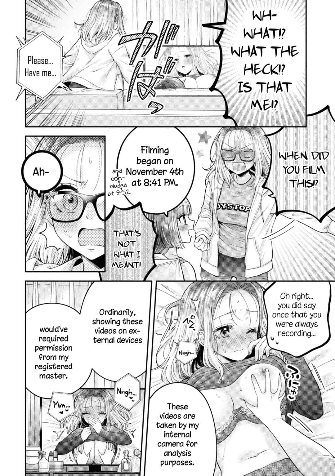 Android wa Keiken Ninzuu ni Hairimasu ka?? Chapter 20 - Page 8