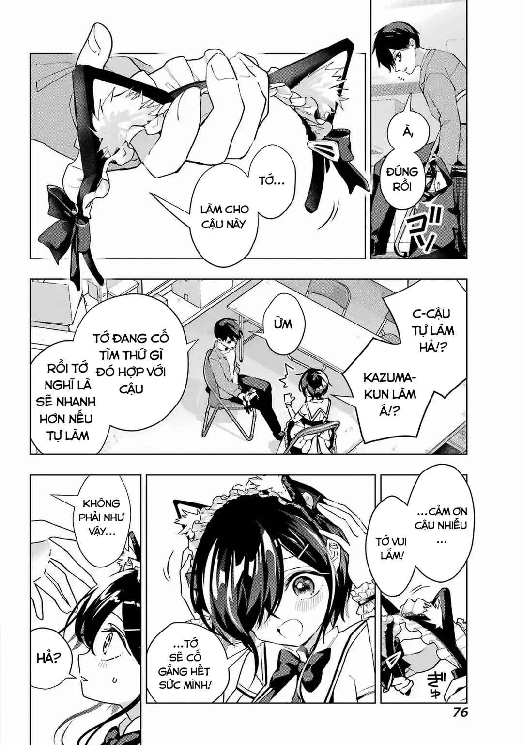 Anta to Osananajimi tte dake demo Iya nanoni!: Zekkou kara Hajimaru S-kyuu Bishoujo to no Gakuen Nariagari Seikatsu Chapter 3 - Page 34