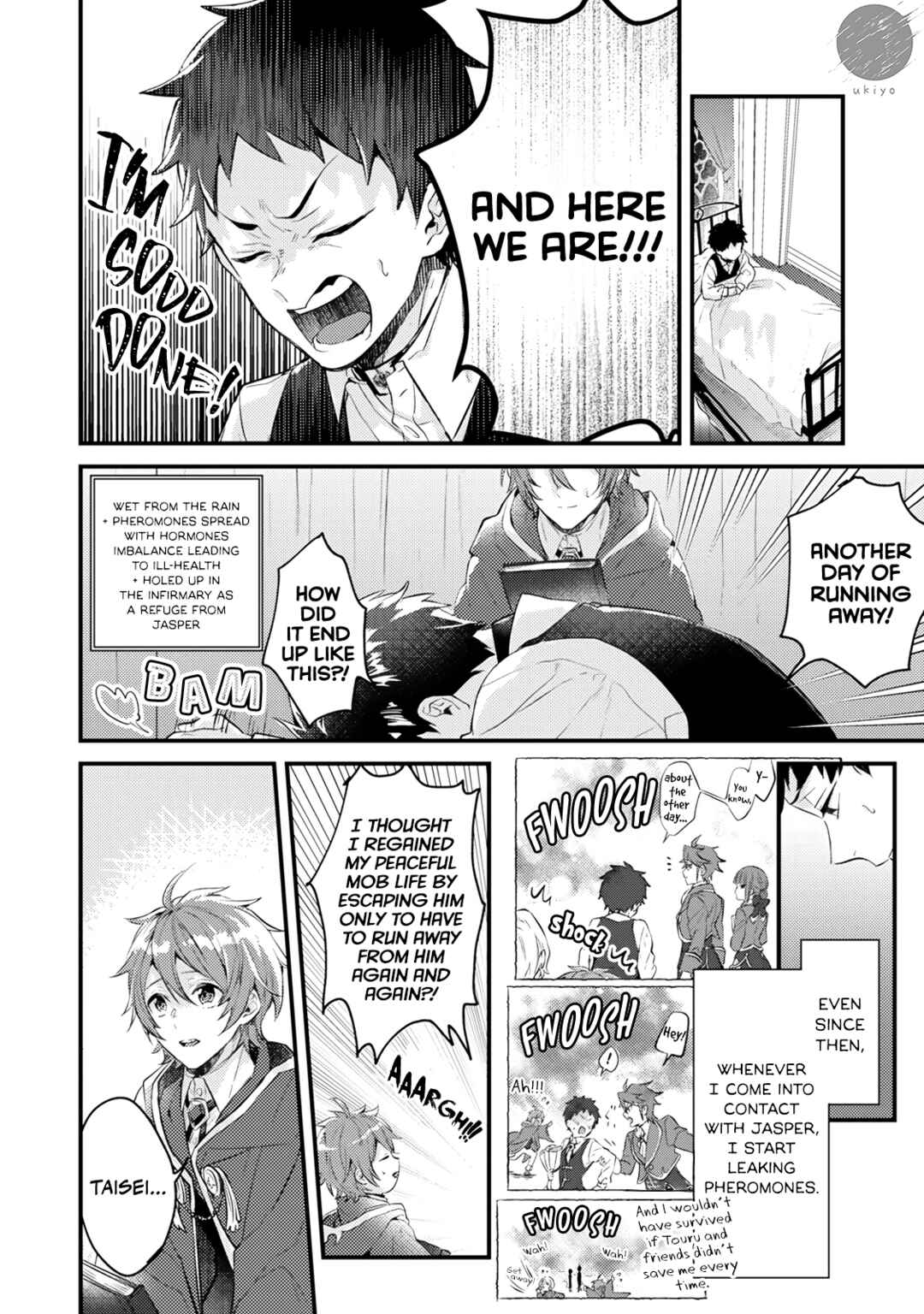 Ω ni dake wa Naritakunai!!: Isekai Tensei Shitara Ane no BL Manga no Naka deshita Chapter 5 - Page 22