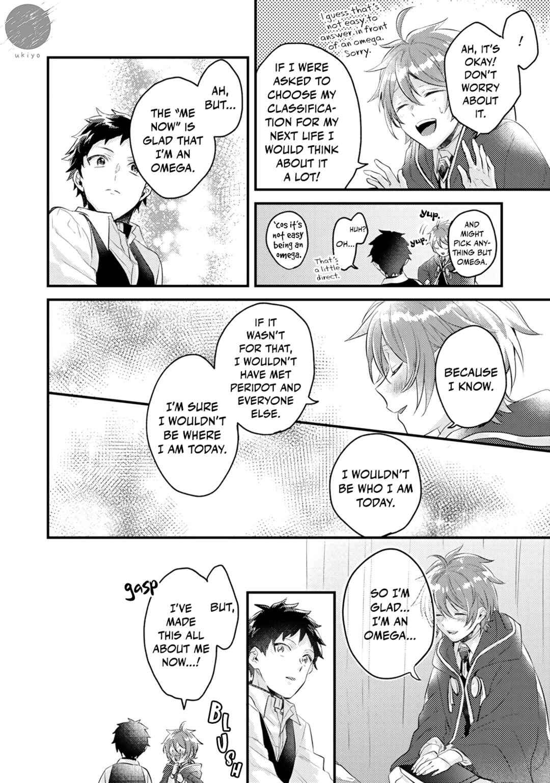 Ω ni dake wa Naritakunai!!: Isekai Tensei Shitara Ane no BL Manga no Naka deshita Chapter 5 - Page 26