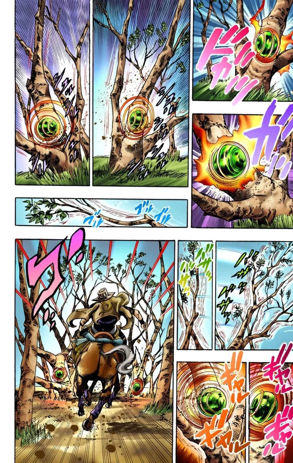 JoJo no Kimyou na Bouken: Part 7 - Steel Ball Run Color-ban Chapter 8 - Page 21