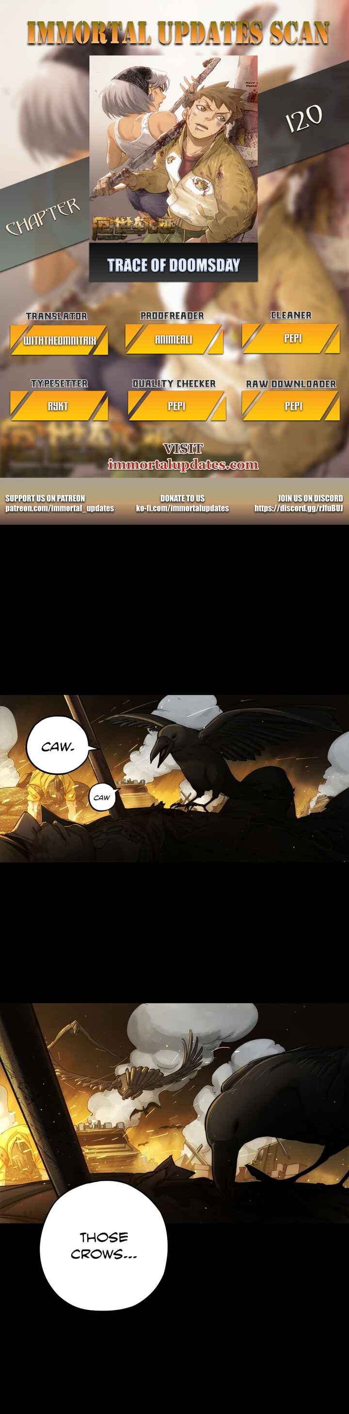 Trace of Doomsday Chapter 120 - Page 1