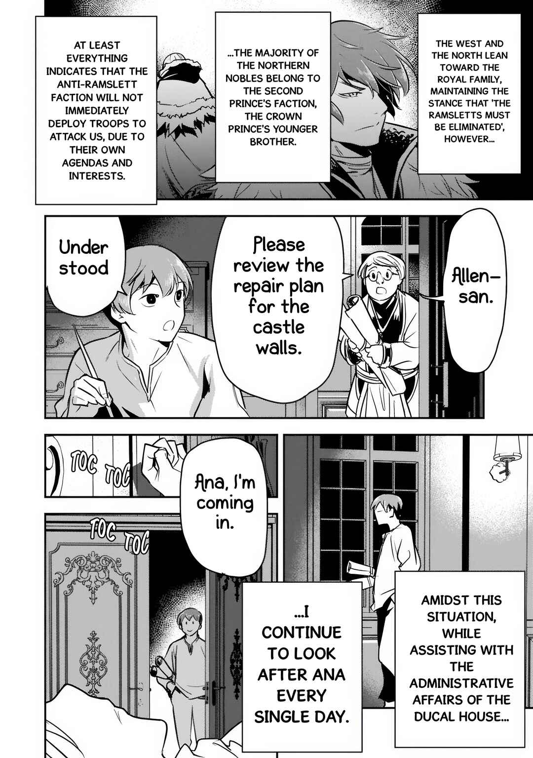 Chounin A wa Akuyaku Reijou o Doushitemo Sukuitai: Dobu to Sora to Koori no Himegimi Chapter 45.2 - Page 6