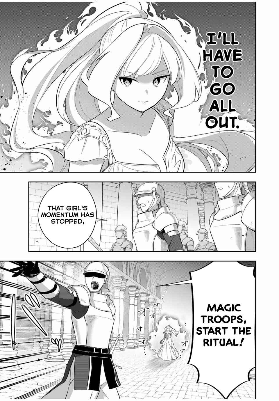 Koujo Tensei: Densetsu no Dai Madoushi (♂), Hime Kishi to Narite Densetsu no Reijou Kishidan o Tsukuri Musou Suru Chapter 6 - Page 5