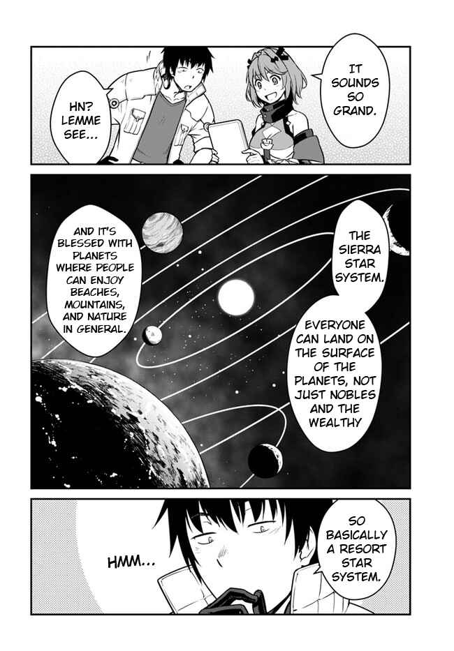 Mezametara Saikyou Soubi to Uchuusen-mochi datta node, Ikkodate Mezashite Youhei to shite Jiyuu ni Ikitai Chapter 22.1 - Page 4