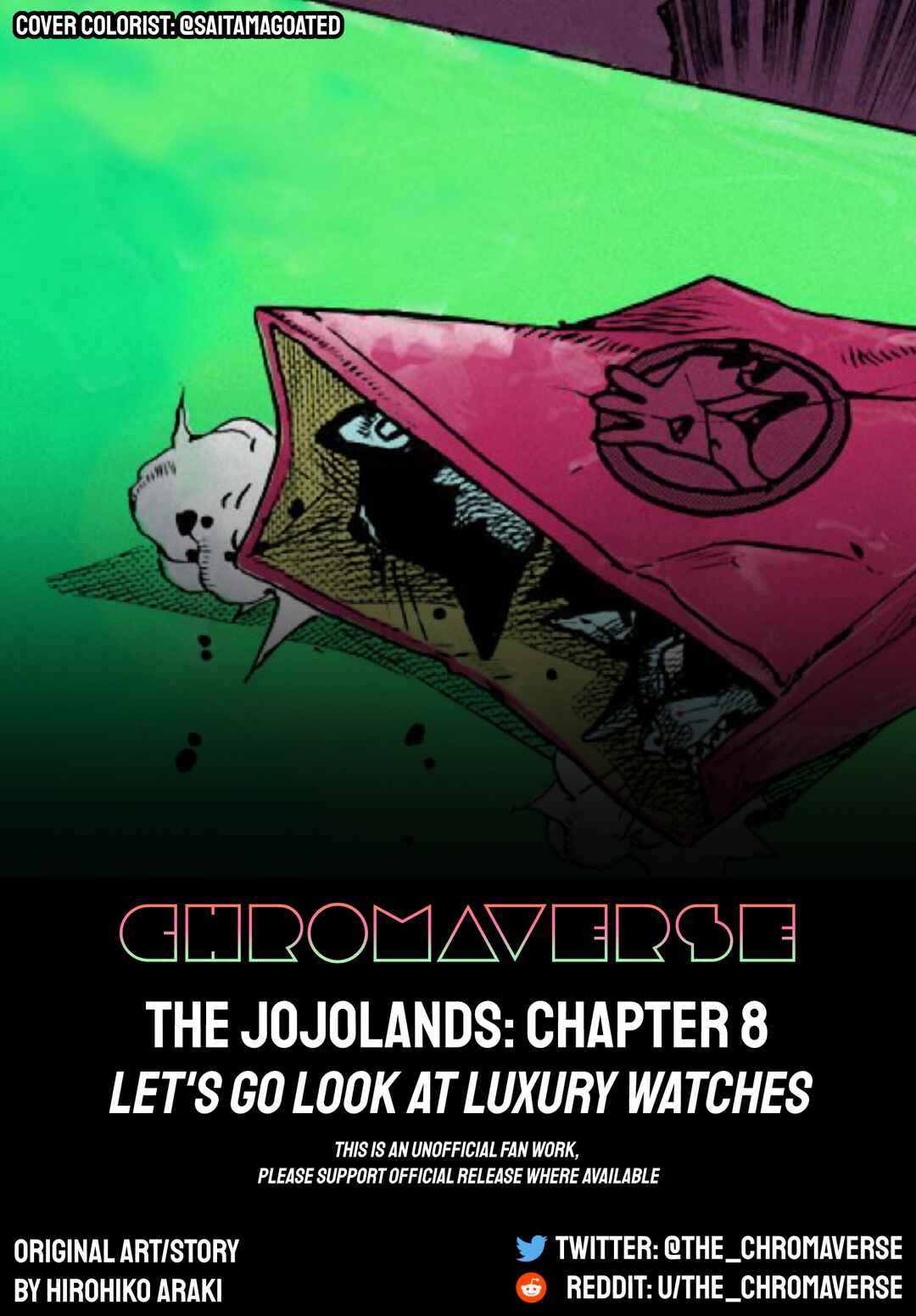 JoJo's Bizarre Adventure Part 9 - The JOJOLands (Fan-Colored) Chapter 8 - Page 1