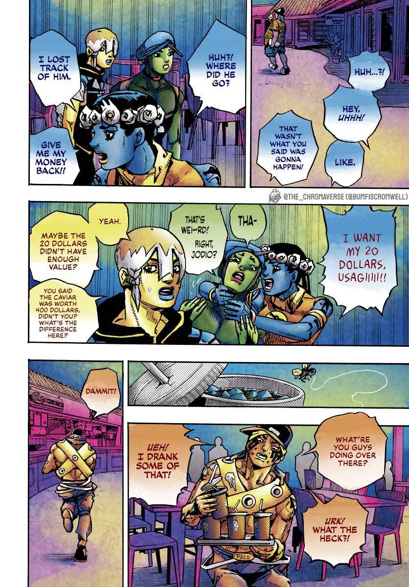 JoJo's Bizarre Adventure Part 9 - The JOJOLands (Fan-Colored) Chapter 8 - Page 12