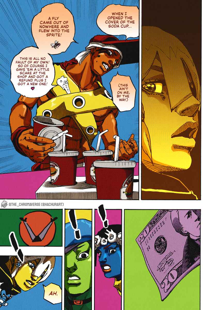JoJo's Bizarre Adventure Part 9 - The JOJOLands (Fan-Colored) Chapter 8 - Page 13