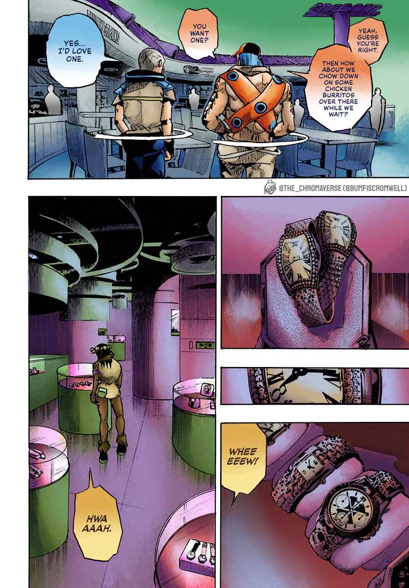 JoJo's Bizarre Adventure Part 9 - The JOJOLands (Fan-Colored) Chapter 8 - Page 21