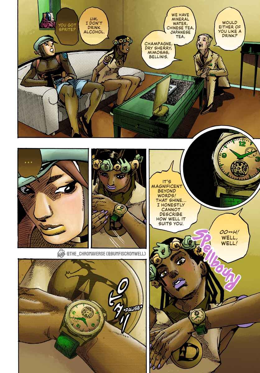JoJo's Bizarre Adventure Part 9 - The JOJOLands (Fan-Colored) Chapter 8 - Page 27