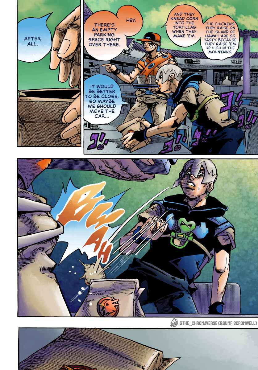 JoJo's Bizarre Adventure Part 9 - The JOJOLands (Fan-Colored) Chapter 8 - Page 33