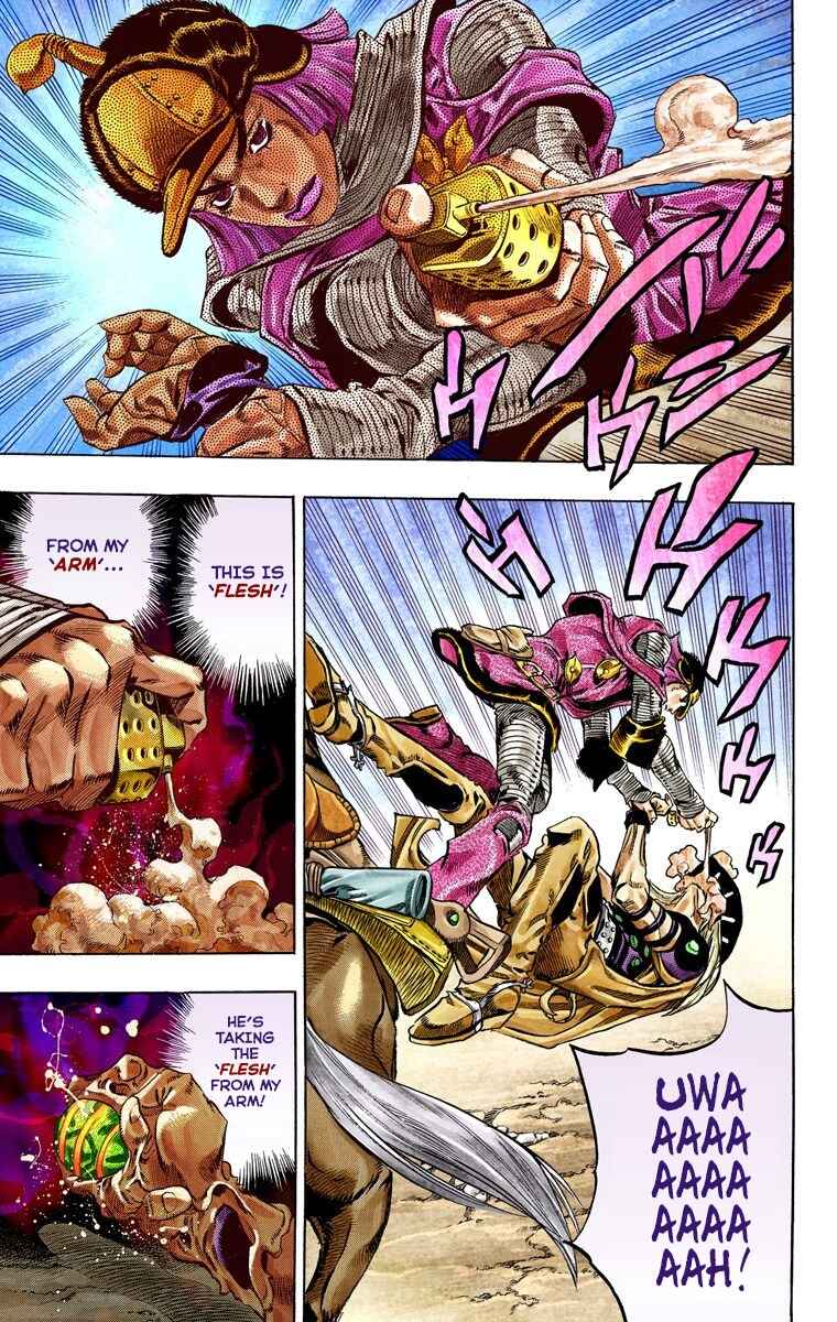 JoJo no Kimyou na Bouken: Part 7 - Steel Ball Run Color-ban Chapter 33 - Page 12