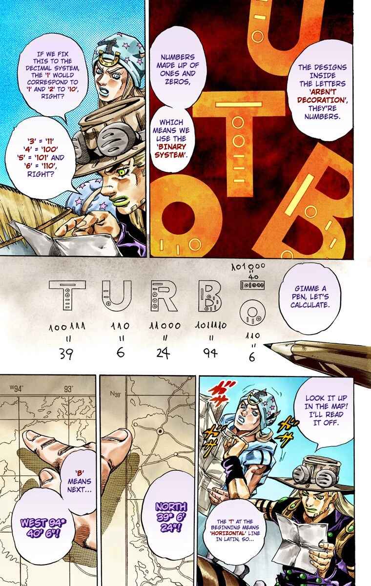 JoJo no Kimyou na Bouken: Part 7 - Steel Ball Run Color-ban Chapter 33 - Page 24