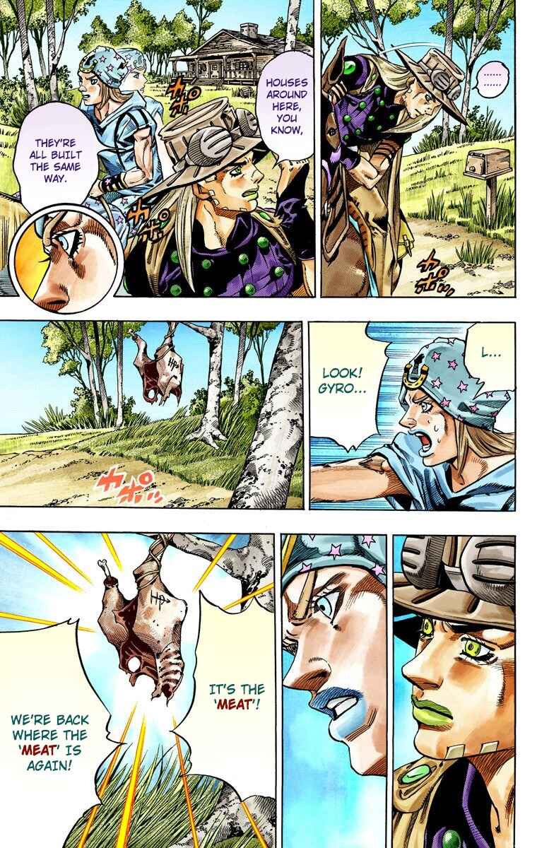 JoJo no Kimyou na Bouken: Part 7 - Steel Ball Run Color-ban Chapter 33 - Page 28