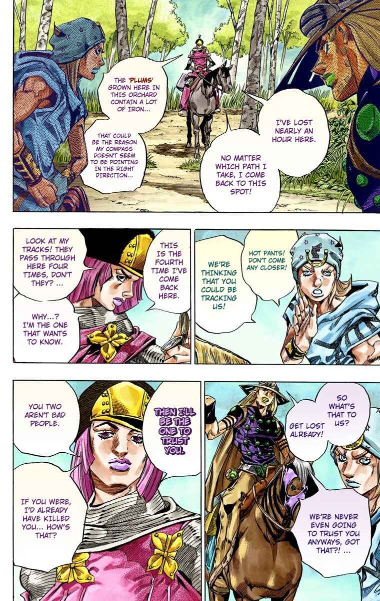 JoJo no Kimyou na Bouken: Part 7 - Steel Ball Run Color-ban Chapter 33 - Page 35