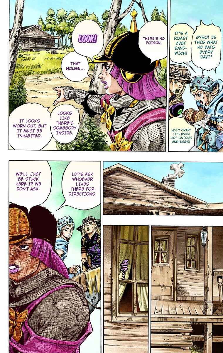 JoJo no Kimyou na Bouken: Part 7 - Steel Ball Run Color-ban Chapter 33 - Page 37