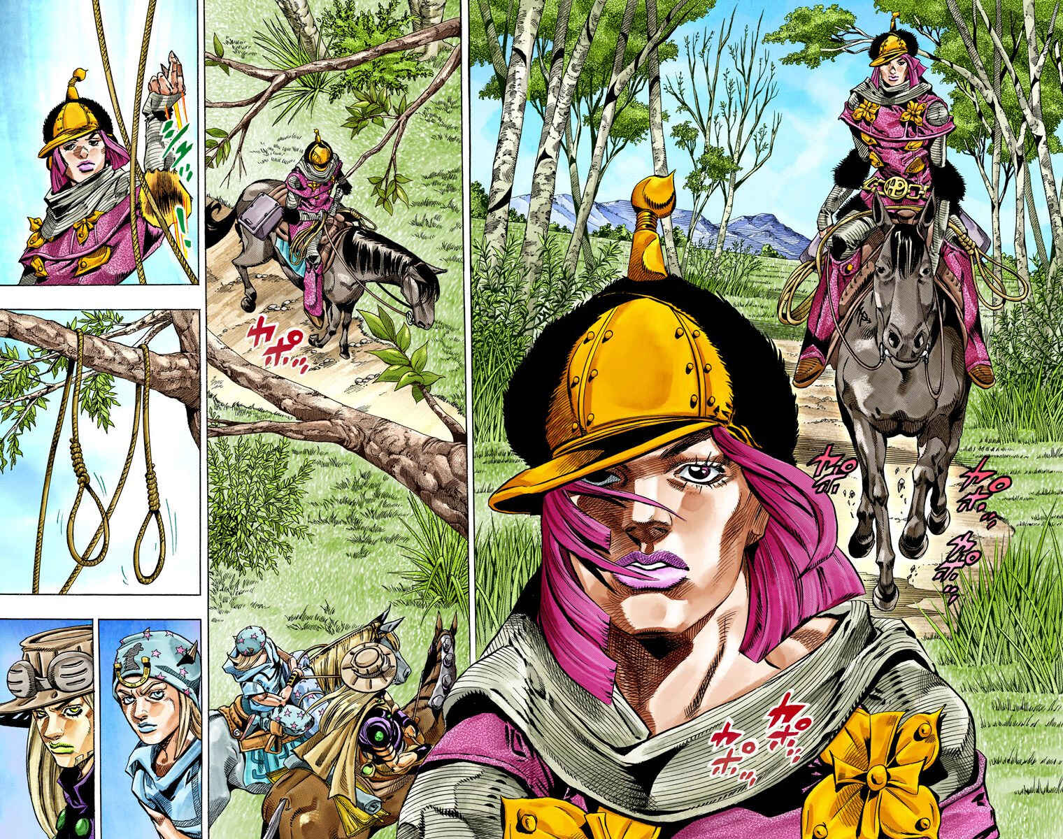 JoJo no Kimyou na Bouken: Part 7 - Steel Ball Run Color-ban Chapter 33 - Page 4