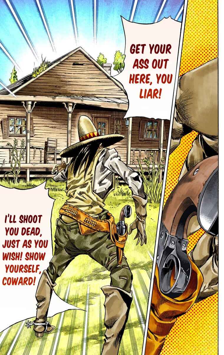 JoJo no Kimyou na Bouken: Part 7 - Steel Ball Run Color-ban Chapter 33 - Page 40