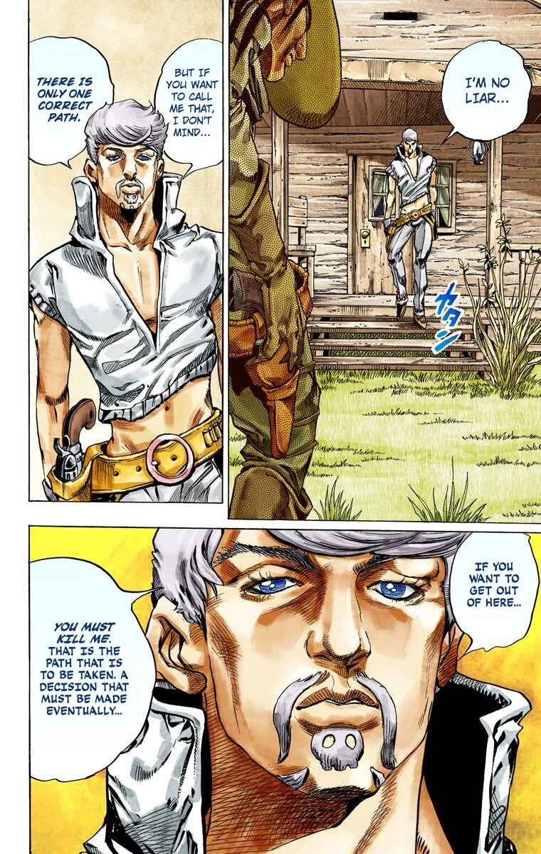 JoJo no Kimyou na Bouken: Part 7 - Steel Ball Run Color-ban Chapter 33 - Page 44