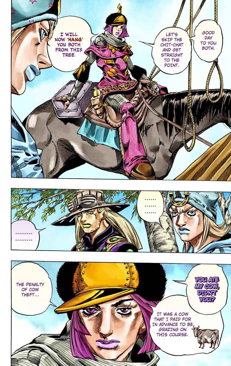 JoJo no Kimyou na Bouken: Part 7 - Steel Ball Run Color-ban Chapter 33 - Page 5