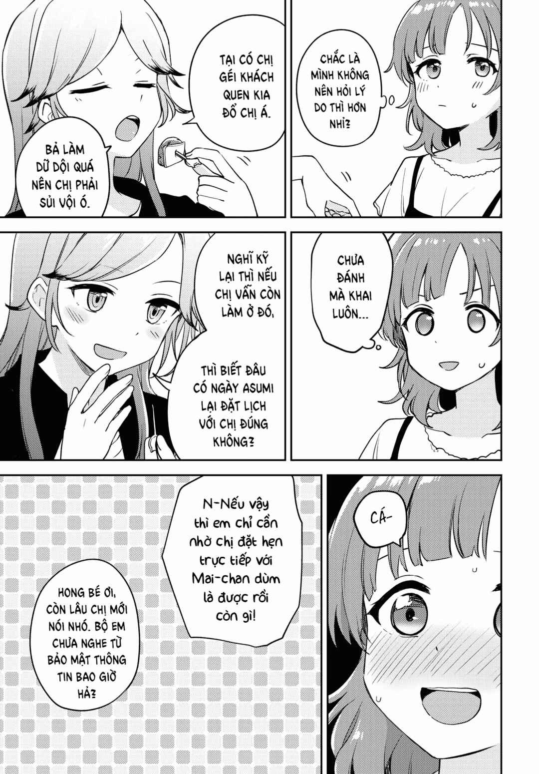 Asumi-chan wa Les Fuuzoku ni Kyoumi ga Arimasu! Chapter 7 - Page 35