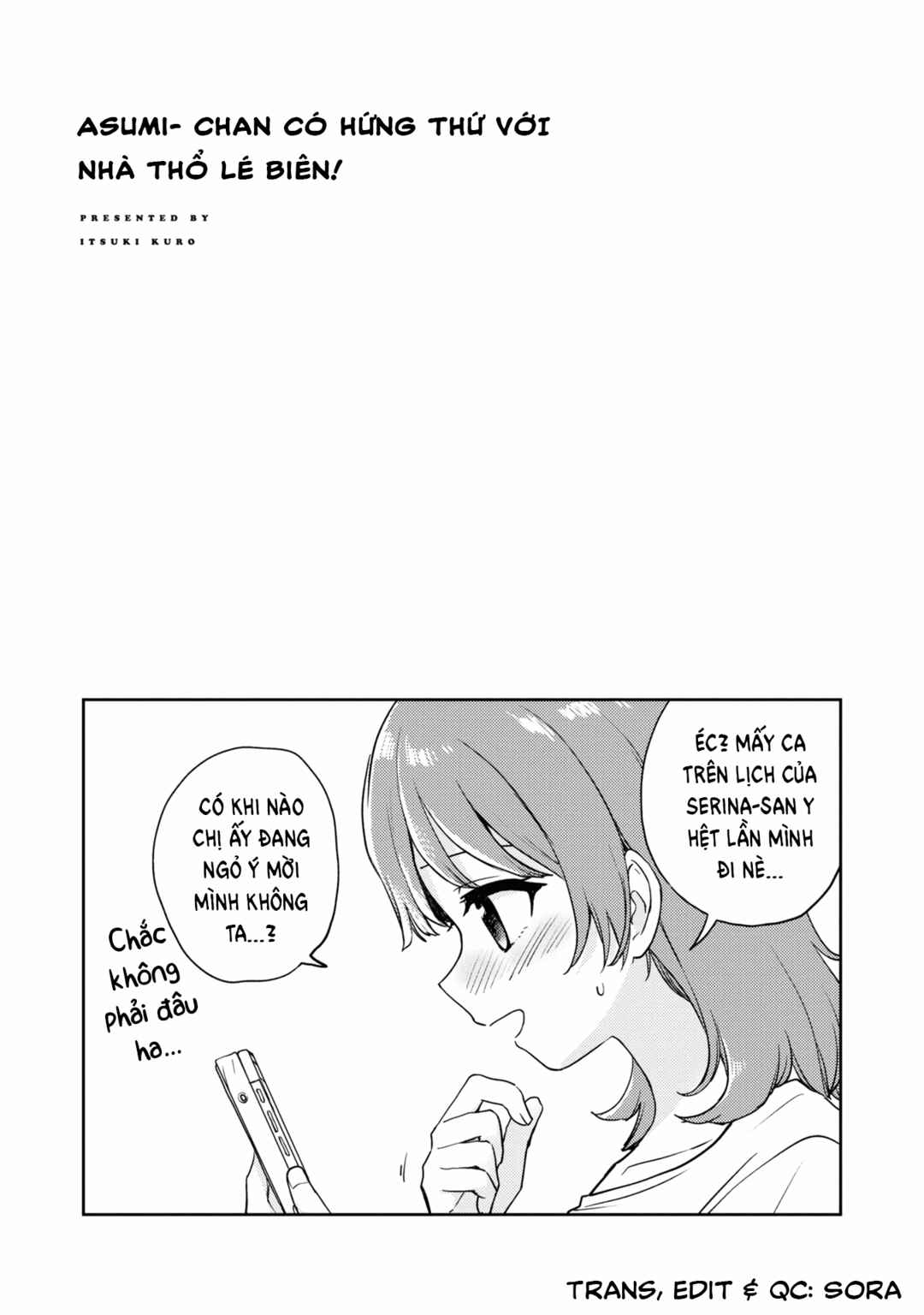Asumi-chan wa Les Fuuzoku ni Kyoumi ga Arimasu! Chapter 7 - Page 37