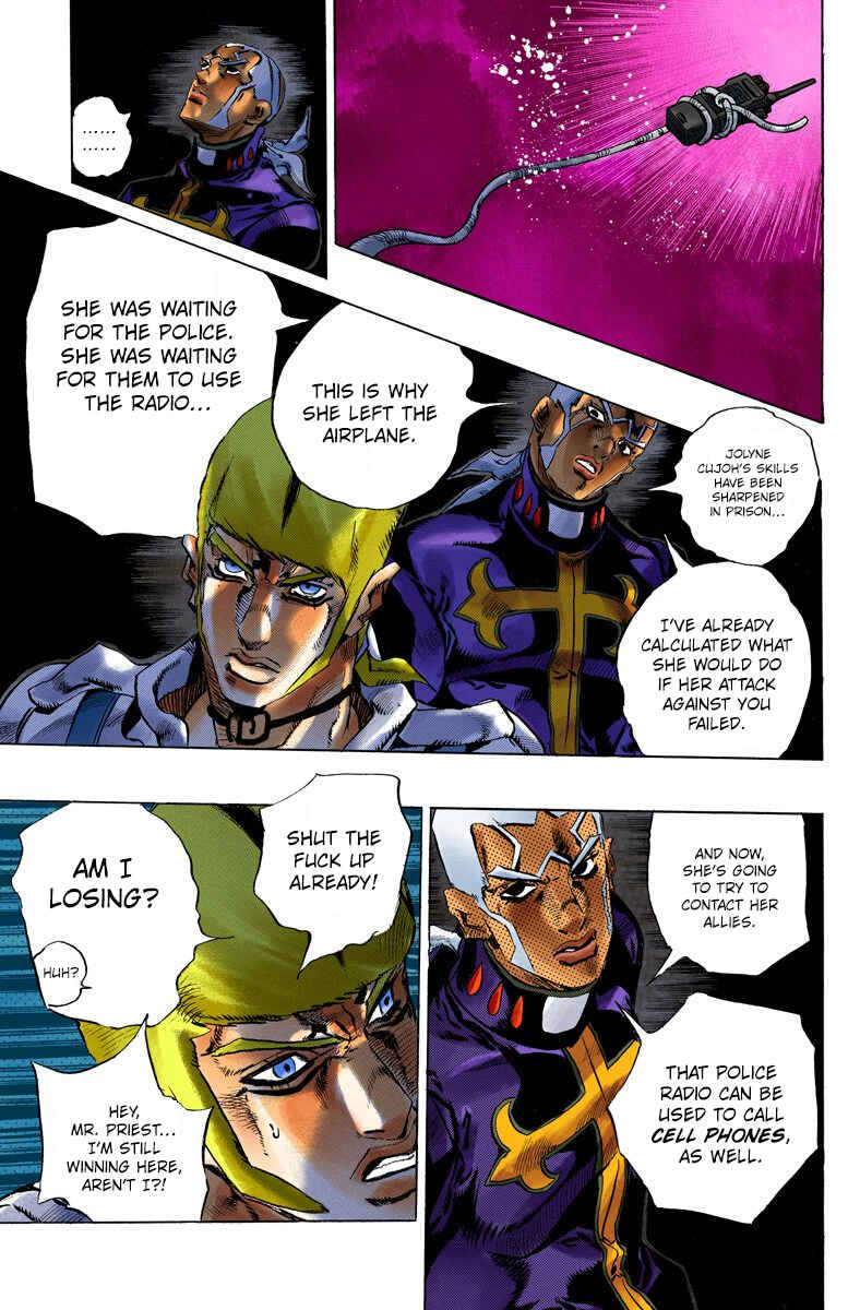 JoJo no Kimyou na Bouken: Part 6 - Stone Ocean Color-ban Chapter 121 - Page 15