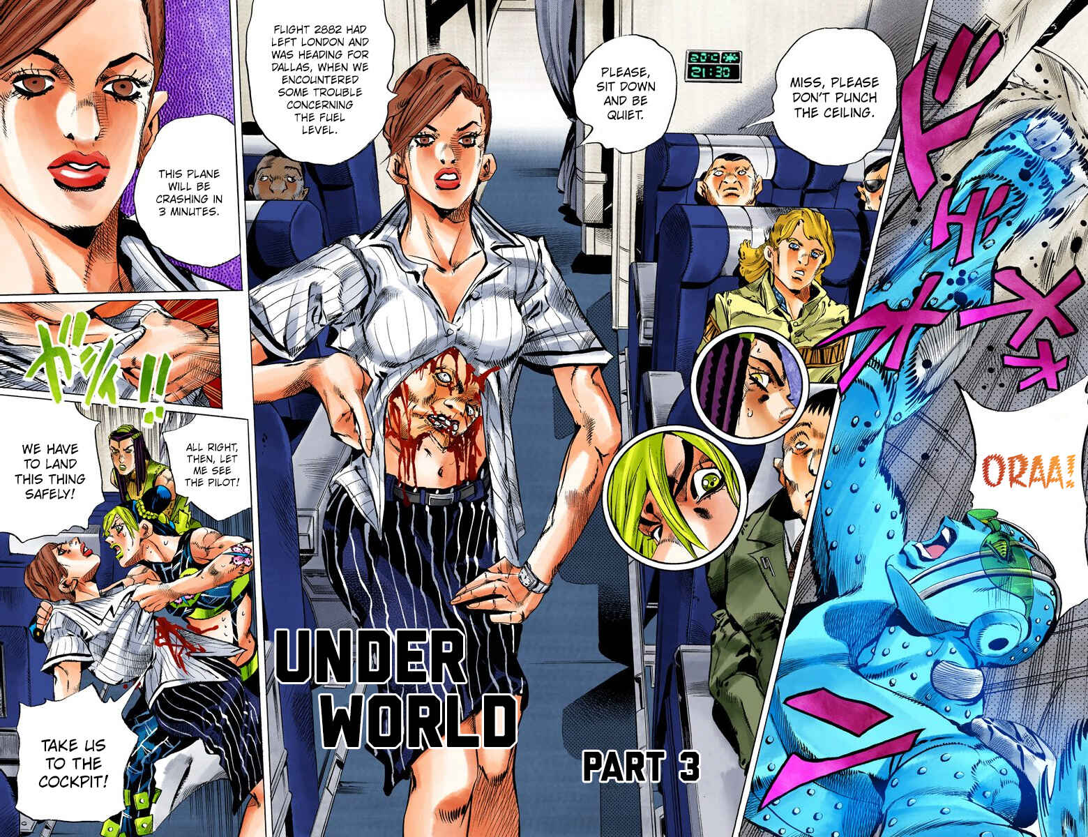 JoJo no Kimyou na Bouken: Part 6 - Stone Ocean Color-ban Chapter 121 - Page 2