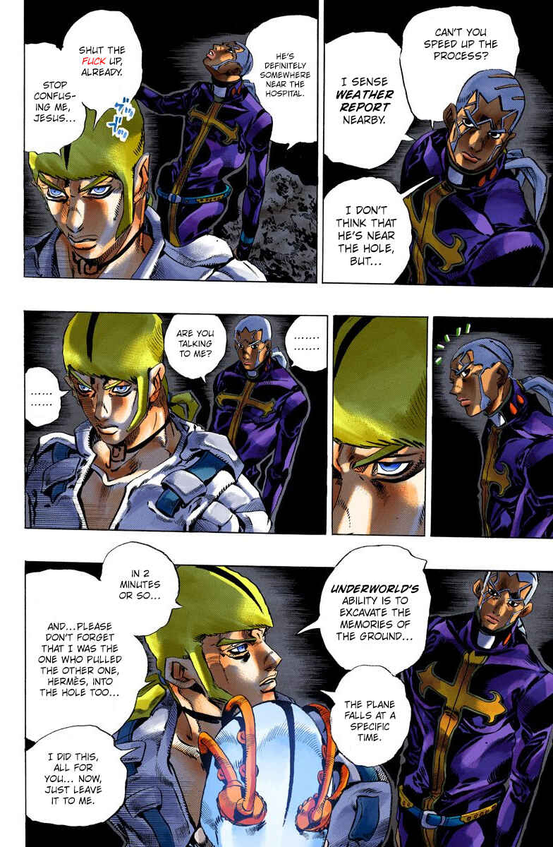 JoJo no Kimyou na Bouken: Part 6 - Stone Ocean Color-ban Chapter 121 - Page 7