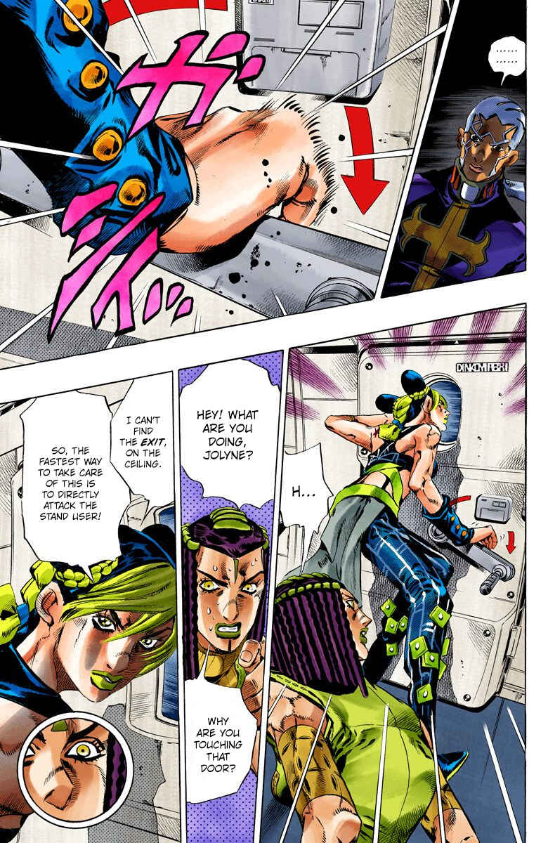 JoJo no Kimyou na Bouken: Part 6 - Stone Ocean Color-ban Chapter 121 - Page 8