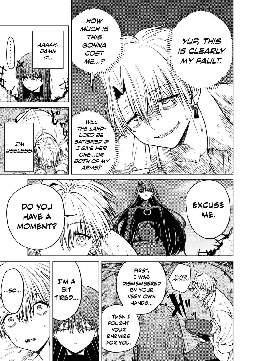 Kurotsuki no Yaergnacht Chapter 2 - Page 7