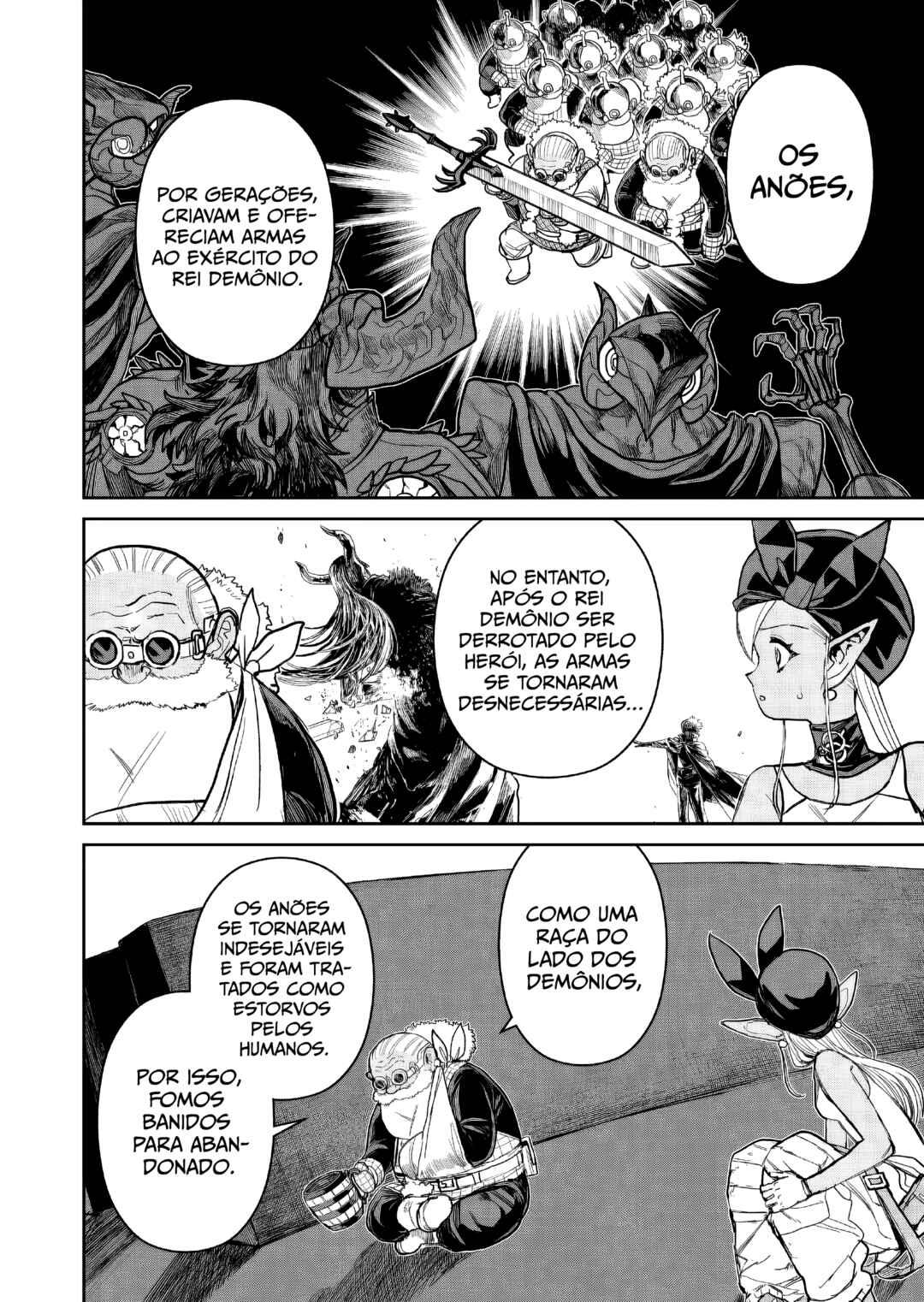 Abandoned: Tsuyosugite Buki ga Kowareru Yuusha to Buki Shokunin no Elf Chapter 17 - Page 14