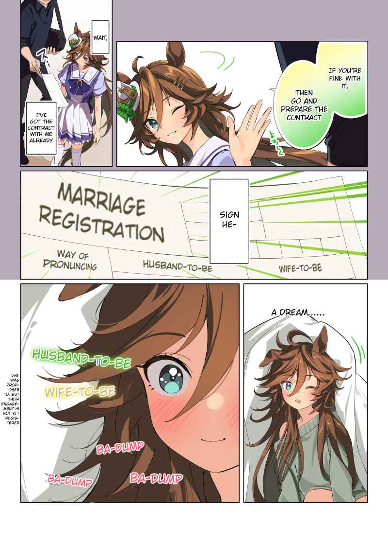 Uma Musume Pretty Derby - Hanayome CB 100 Kei Chapter 4 - Page 1