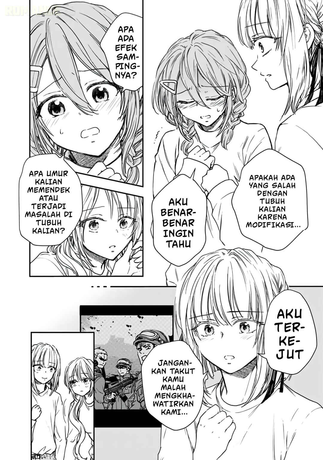 Senchi Kara Kaette kita Takashi-kun. Futsuu ni Koukou Seikatsu wo Okuritai Chapter 7 - Page 15