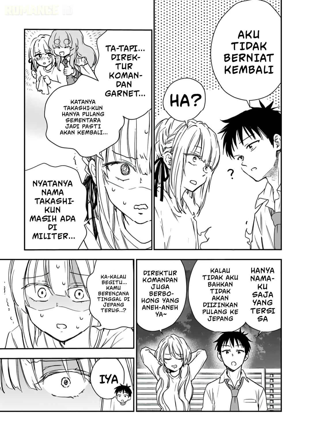 Senchi Kara Kaette kita Takashi-kun. Futsuu ni Koukou Seikatsu wo Okuritai Chapter 7 - Page 8