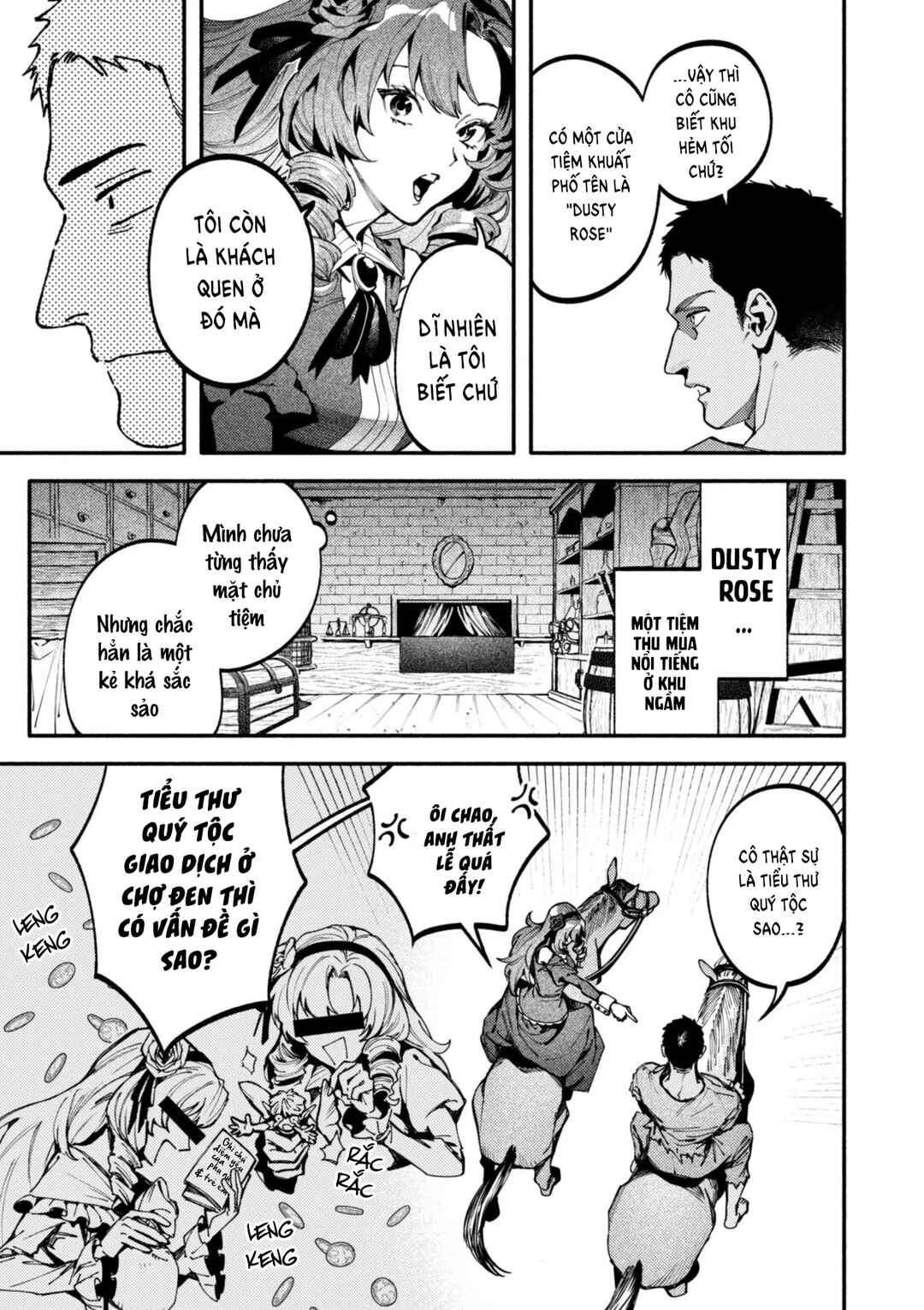 Botsuraku Reijo no Akuto Sanka Chapter 3 - Page 3