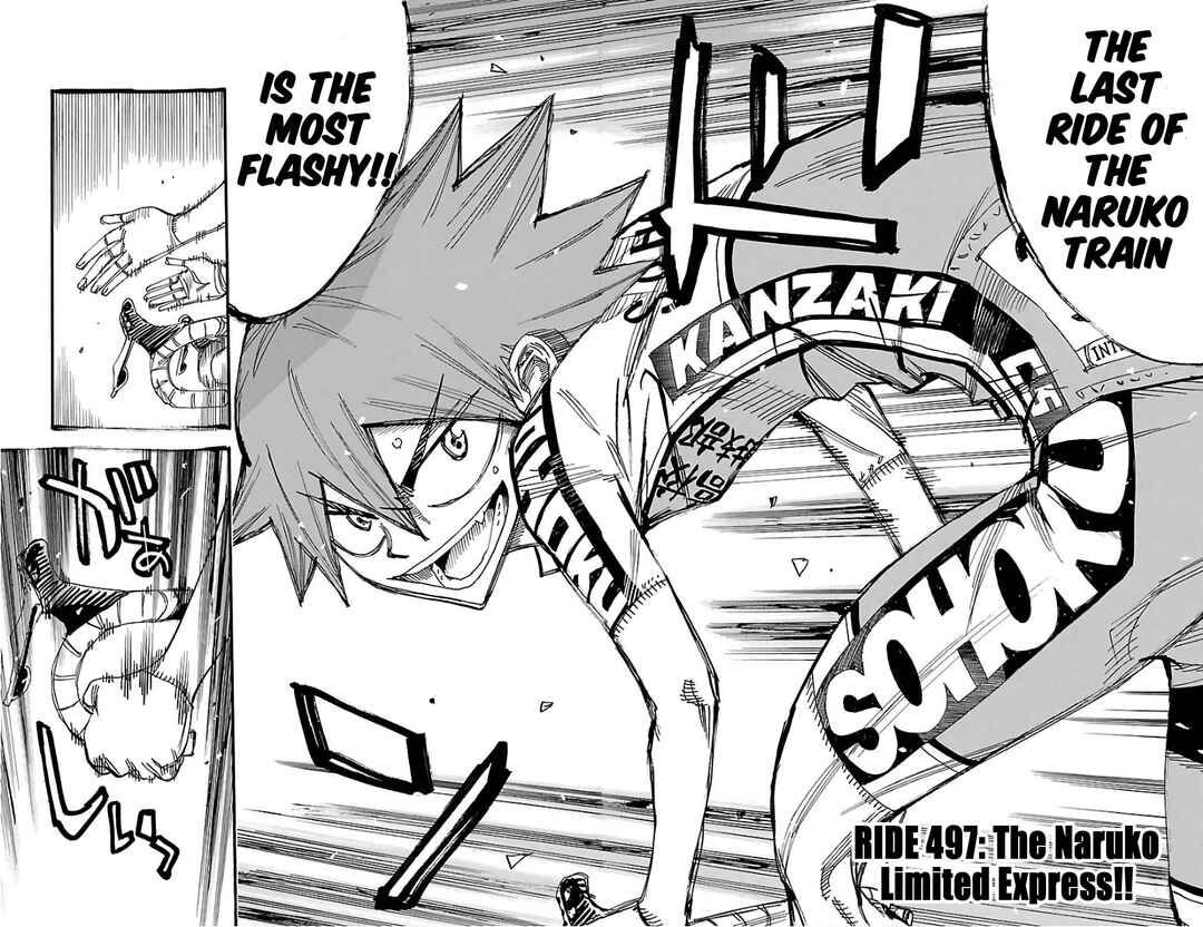 Yowamushi Pedal Chapter 497 - Page 2