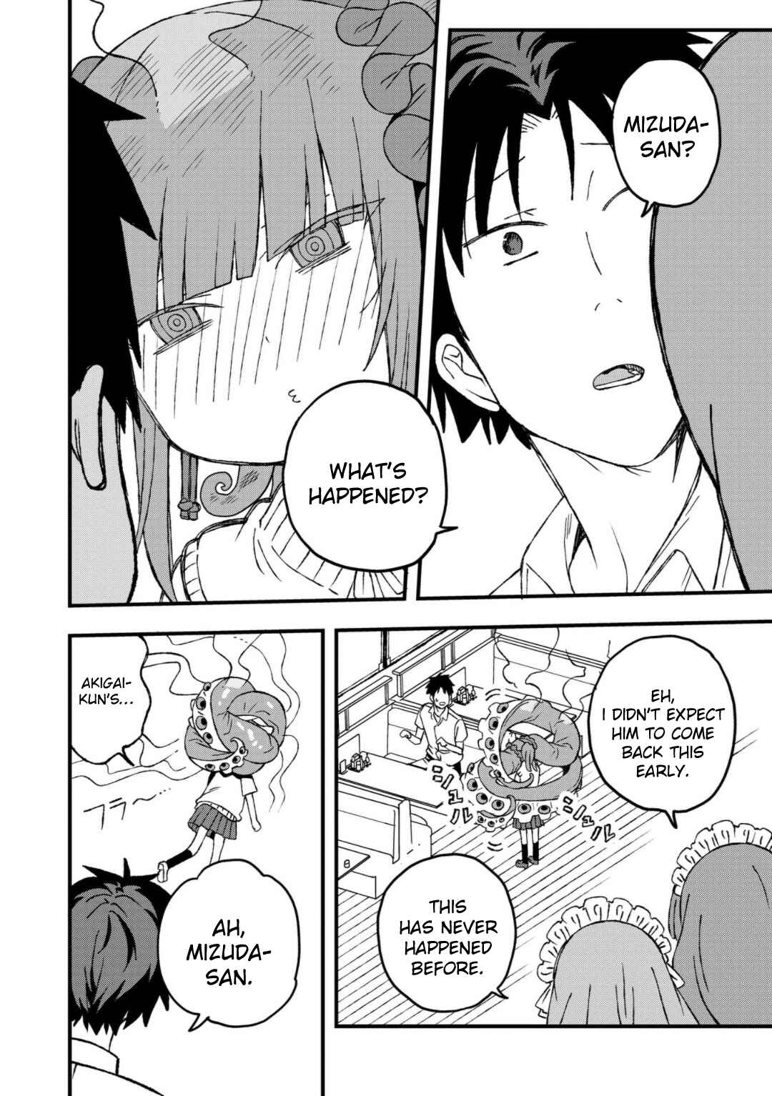 Mizudako-chan kara wa Nigerarenai! Chapter 21 - Page 28