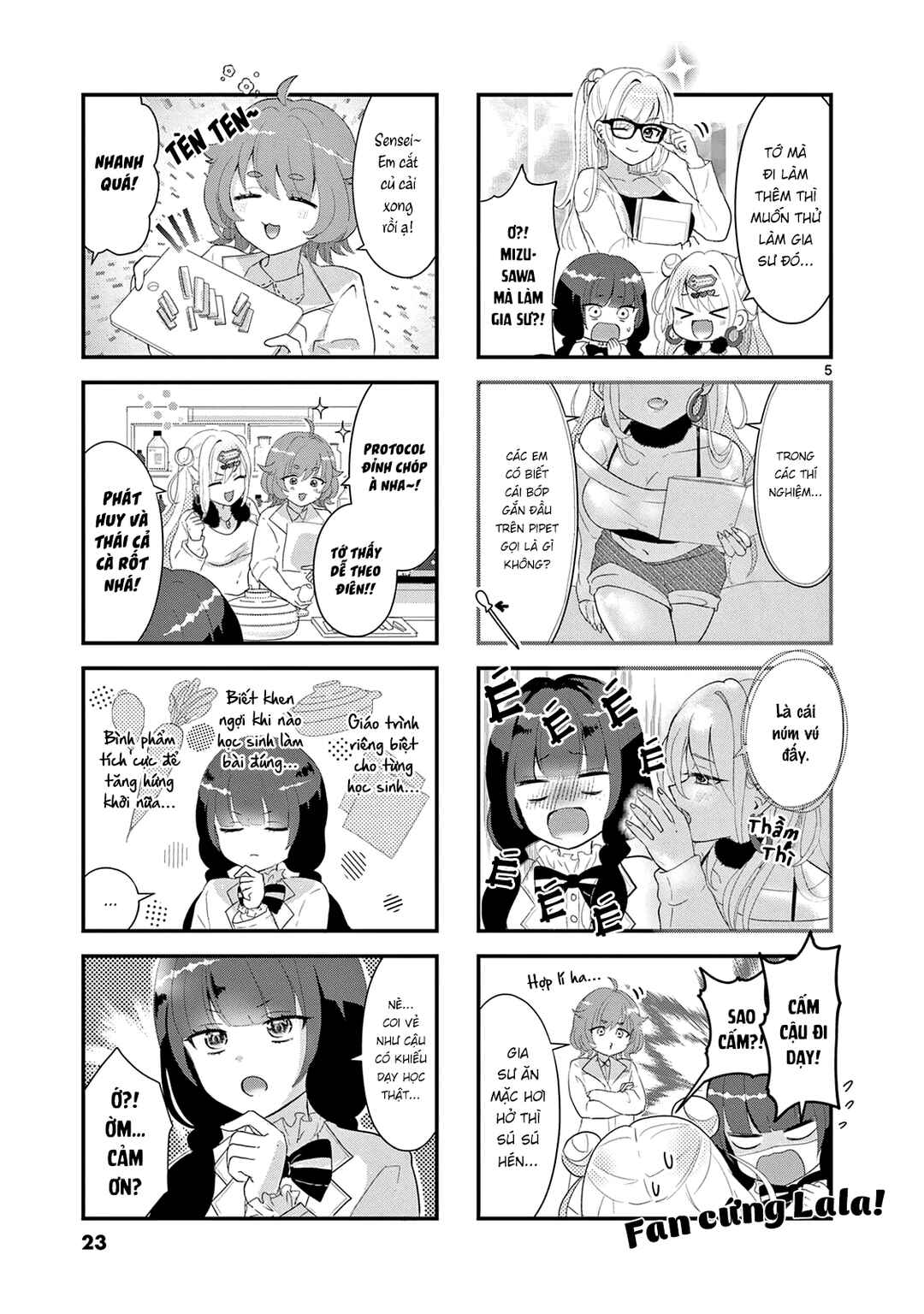 Lalalab☆ ~Gal to Kagaku to Seishun to!~ Chapter 3 - Page 5